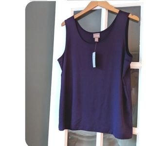 🆕 NWT Chico's Purple Tank Size 3